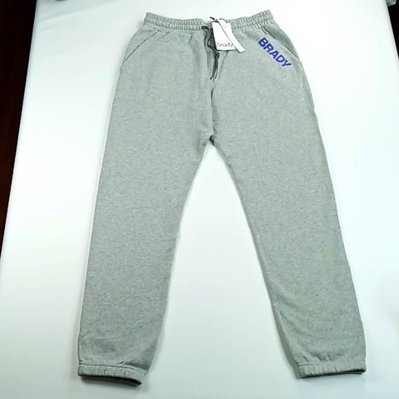 Brady Men's Woodmark Pant Heather Gray Size Small NWT Joggers/Sweats Tom Brady - Picture 2 of 14